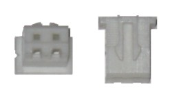 2 polig hylskontakt 2.5mm för kabel 2 polig hylskontakt 2.5mm för kabel