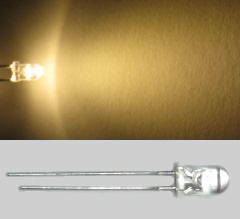 Led 5mm varmvit intensiv Led 5mm varmvit intensiv